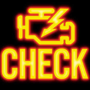 check engine light is on