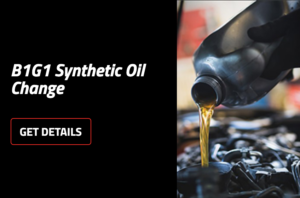 buy 1 synthetic oil change get 1 free coupon
