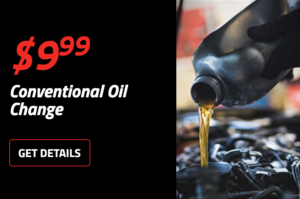 $9.99 conventional oil change coupon